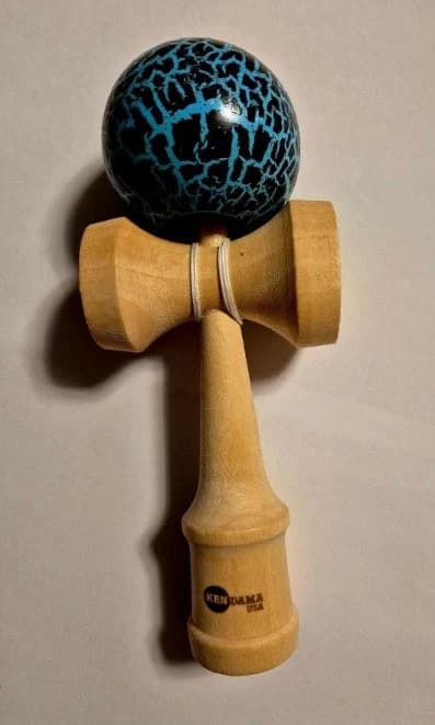 Kendama Pro Krom Usa,Negru- Albastru , Multicolor