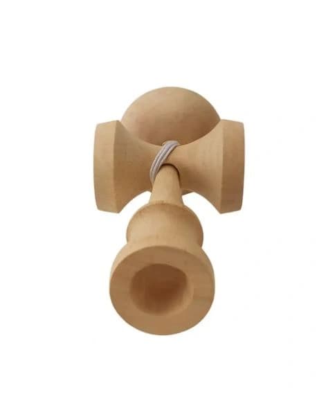 Kendama KROM USA Galbena,18, 5 cm,  Base cup, Cupe mari si set ata cadou - Prezentare Online