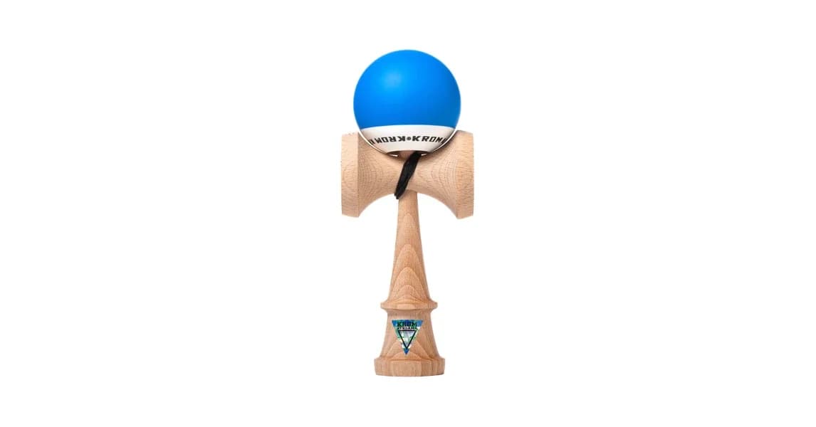 Kendama Krom POP Albastru 18 cm - Detalii Produs