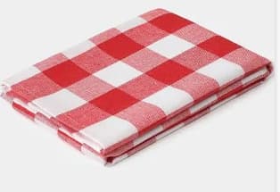 Set 10 prosoape de bucatarie model patrat multicolor