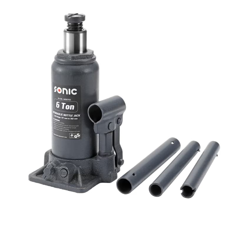 Fotografie produs: Cric hidraulic butelie, 6 Tone -  F480t3 - Negru