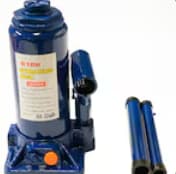 Fotografie produs: Cric hidraulic tip piston 16 tone cu supapa 220mm - Albastru