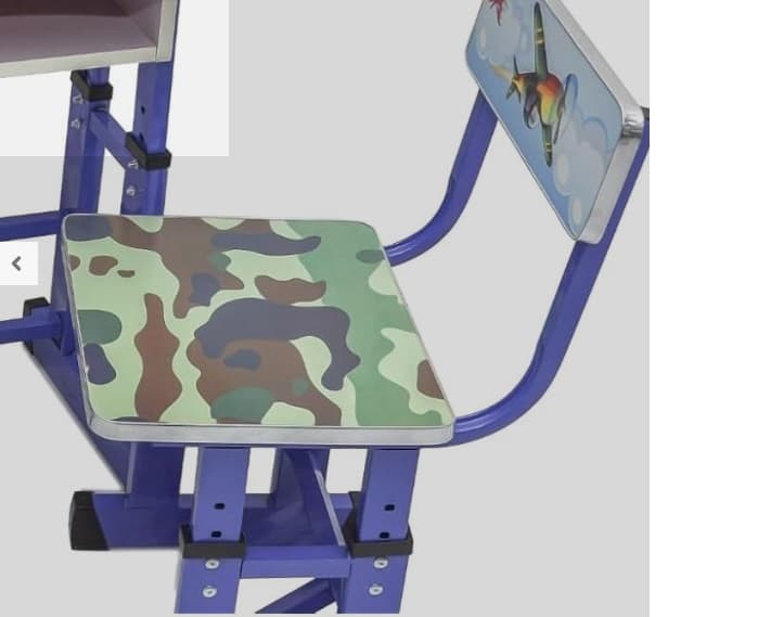 Set birou si scaunel pentru copii albastru Multicolor-Concept E Efrall - Detalii Produs