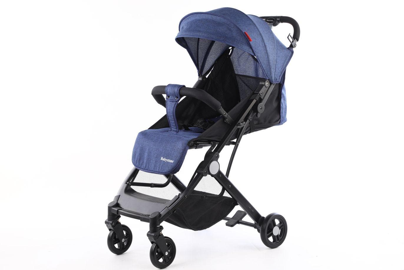 Carucior sport copii, pliere compacta pentru avion, cu sistem troller 6-36 luni albastru -Concept E Efrall