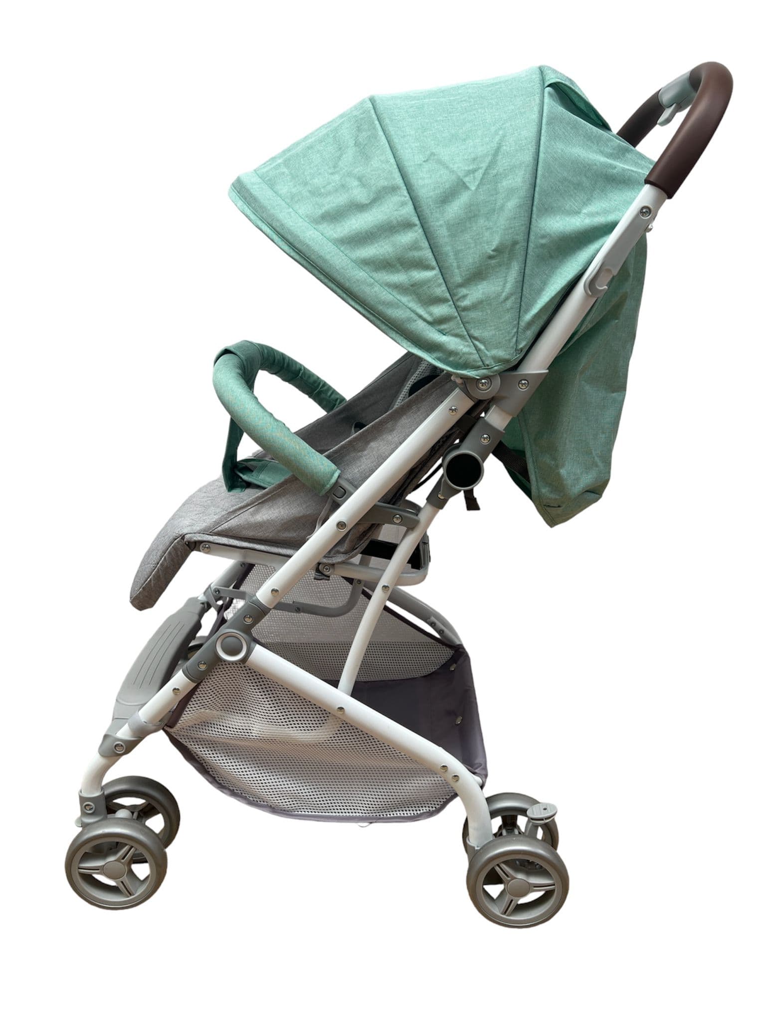 Carucior sport copii, pliere compacta pentru avion, cu sistem troller 6-36 luni verde -Concept E Efrall - Detalii Produs