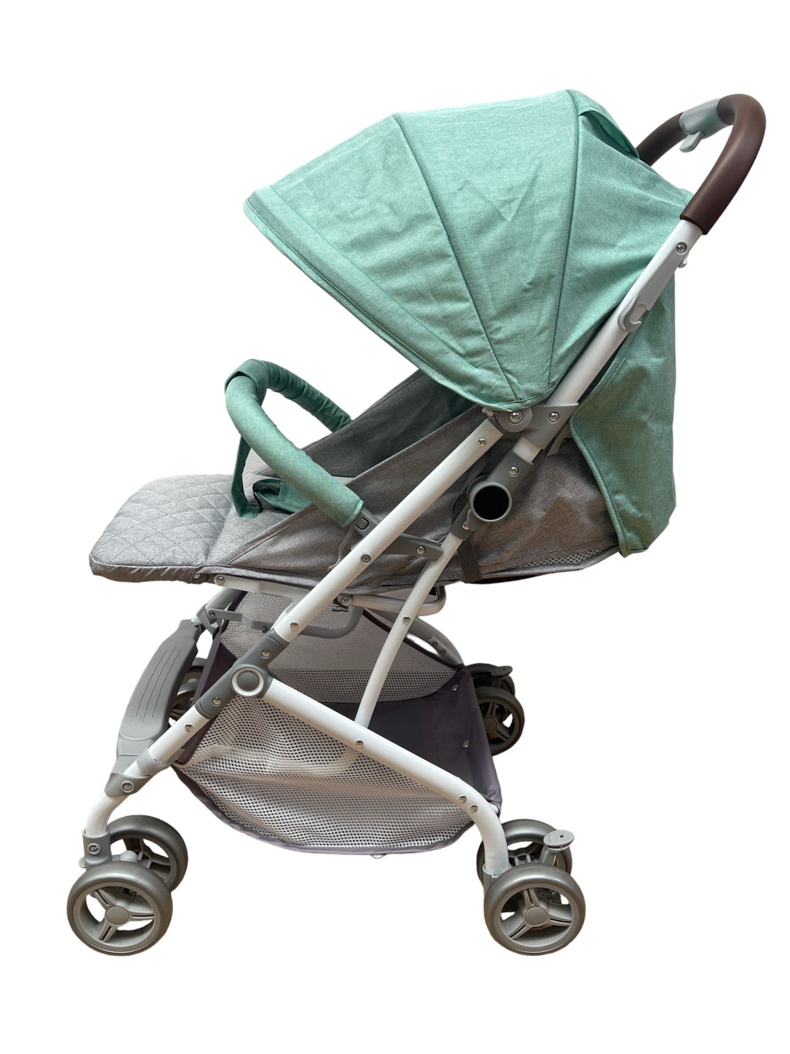 Carucior sport copii, pliere compacta pentru avion, cu sistem troller 6-36 luni verde -Concept E Efrall - Foto Universul Familiei