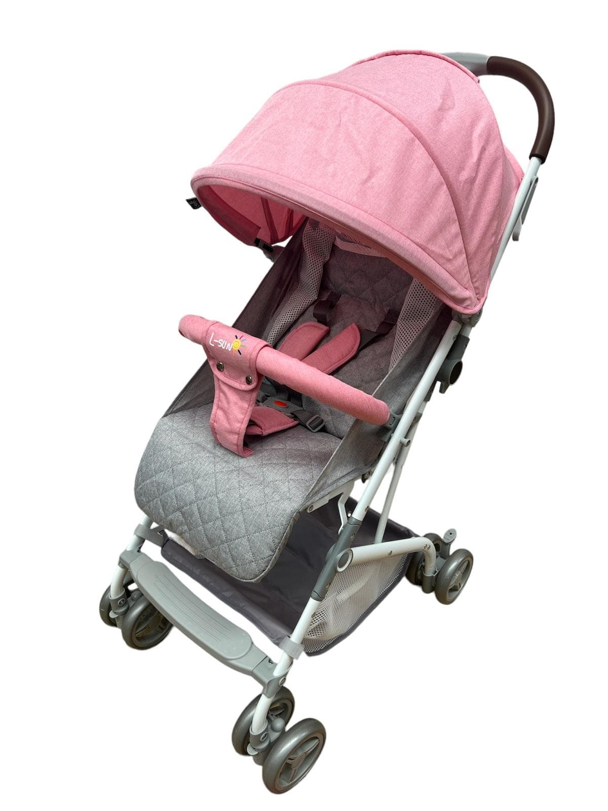 Carucior sport copii, pliere compacta pentru avion, cu sistem troller 6-36 luni roz-Concept E Efrall - Prezentare Online