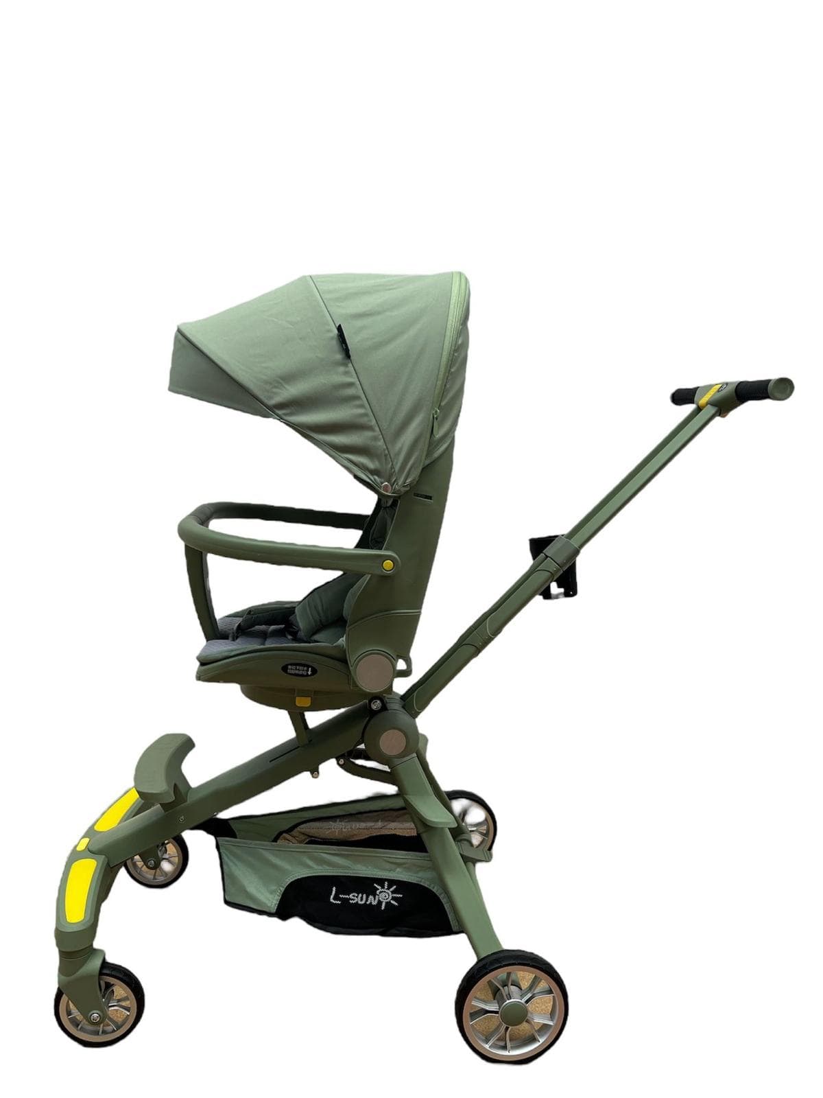 Carucior sport, 6- 36 luni, reversibil verde modern-Concept E Efrall - Detalii Produs