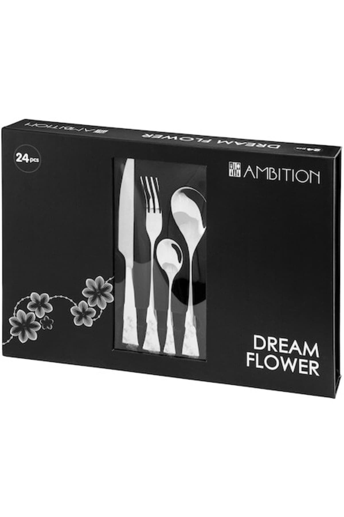 Set de tacâmuri cu 24 de piese, Ambition, Dream Flower