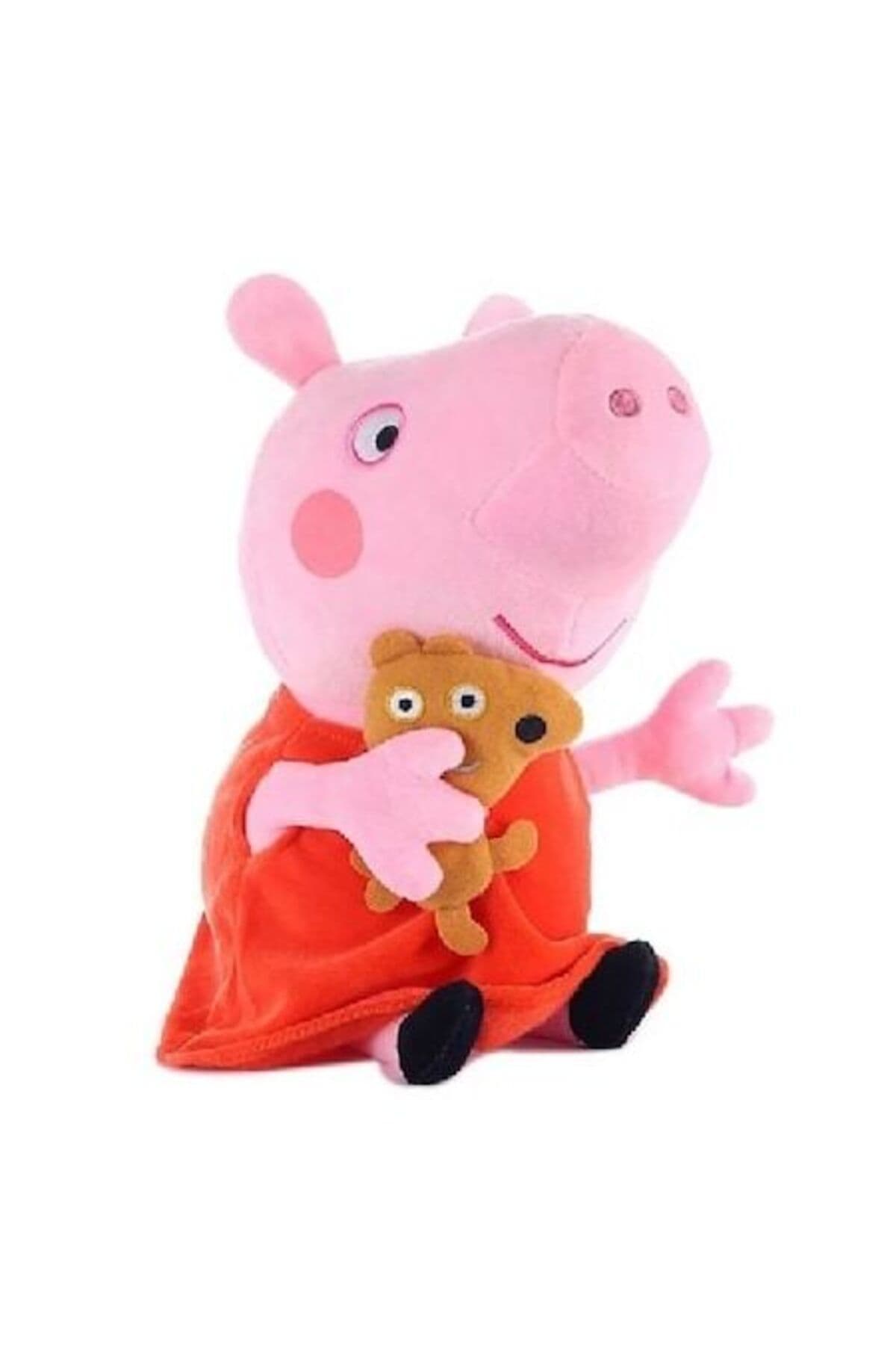 Fotografie produs: Jucărie de pluș, Kala, model Peppa Pig, 30 x 13 cm, 2 ani+, multicolor