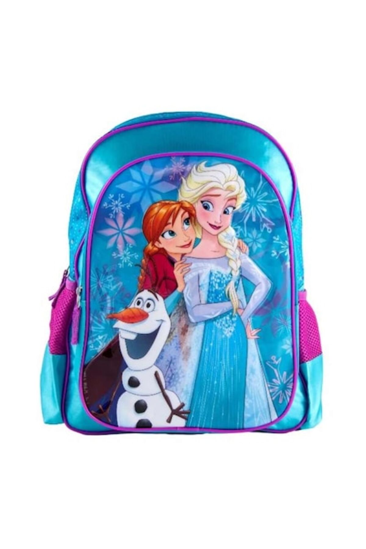 Fotografie produs: Ghiozdan Frozen pentru fete, clasele 1-4, turcoaz - Multicolor