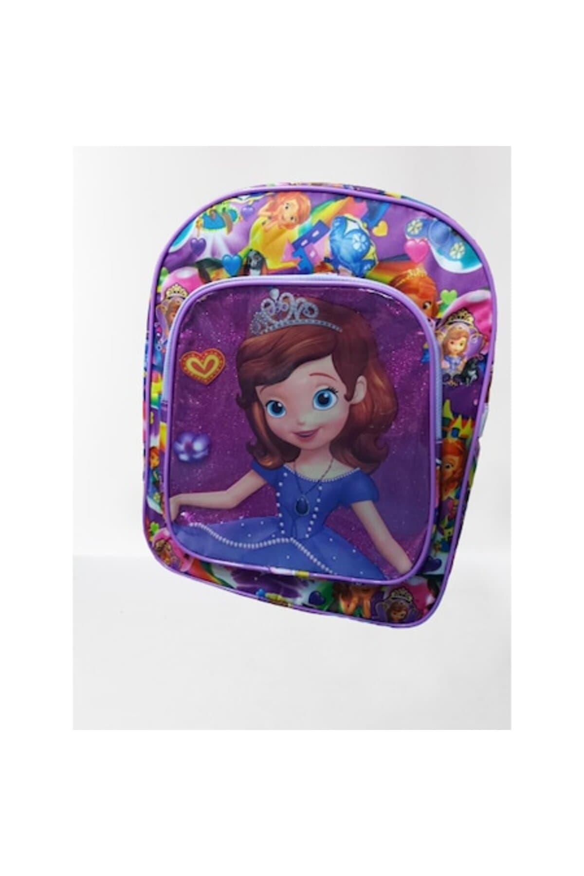 Fotografie produs: Ghiozdan Printesa Sofia, 30 x 20 x 10 cm, roz - roz