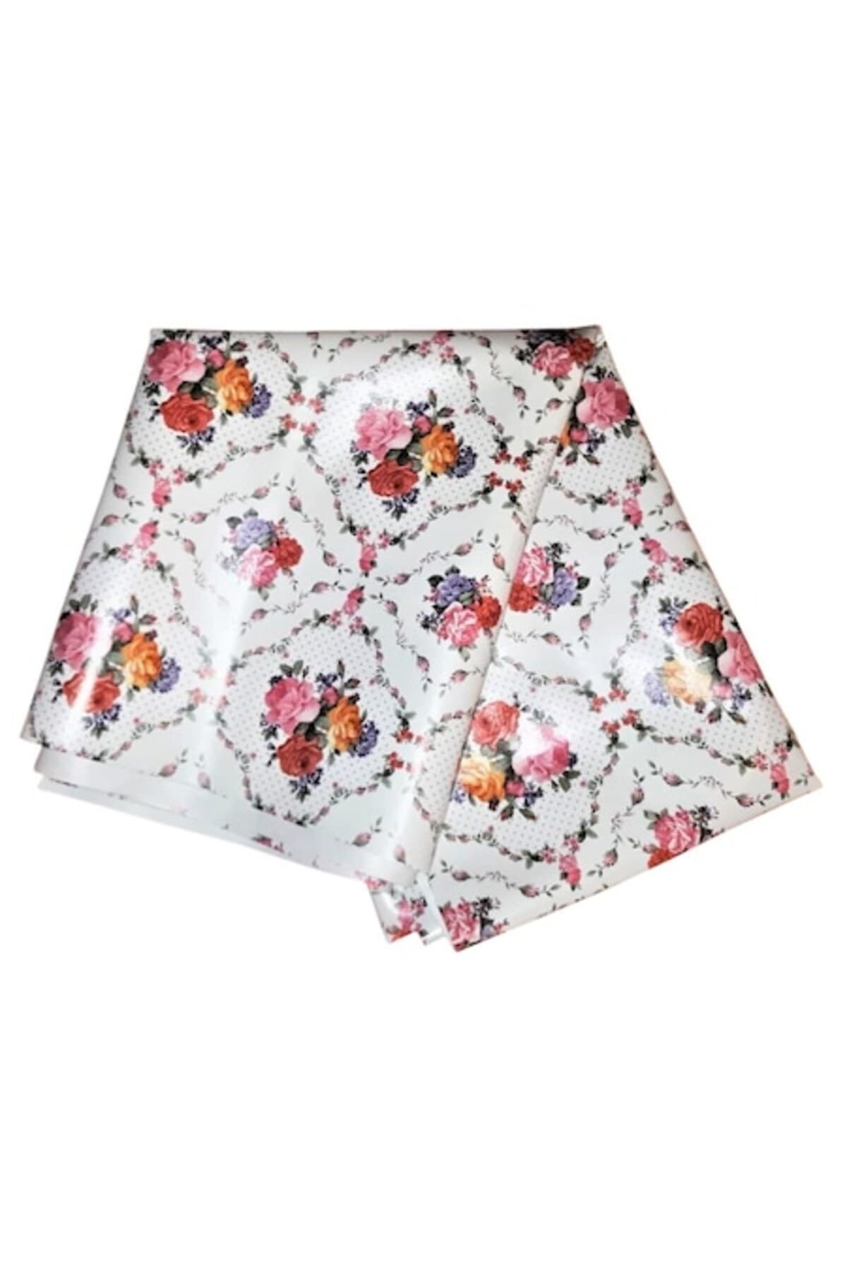 Fata de masa PVC ND, model trandafir, 100x140 cm