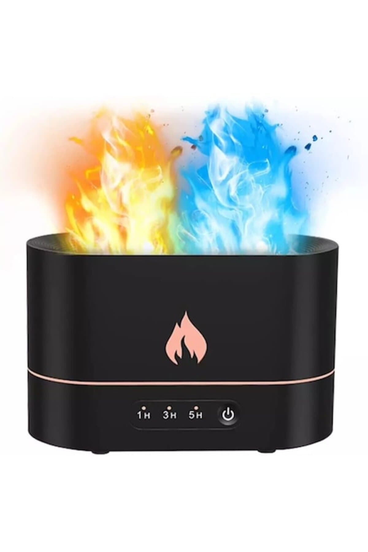 Fotografie produs: Umidificator cu efect de flacără, difuzor cu ultrasunete pentru aromaterapie