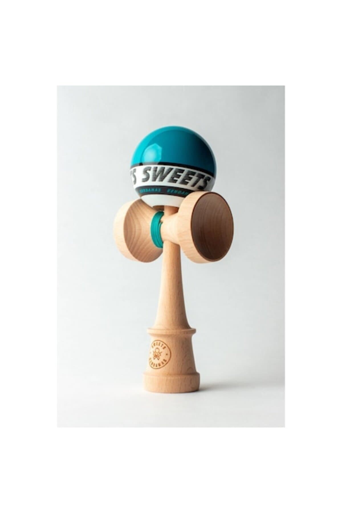 Kendama Starter Sweets, forma noua Amped, turcoaz