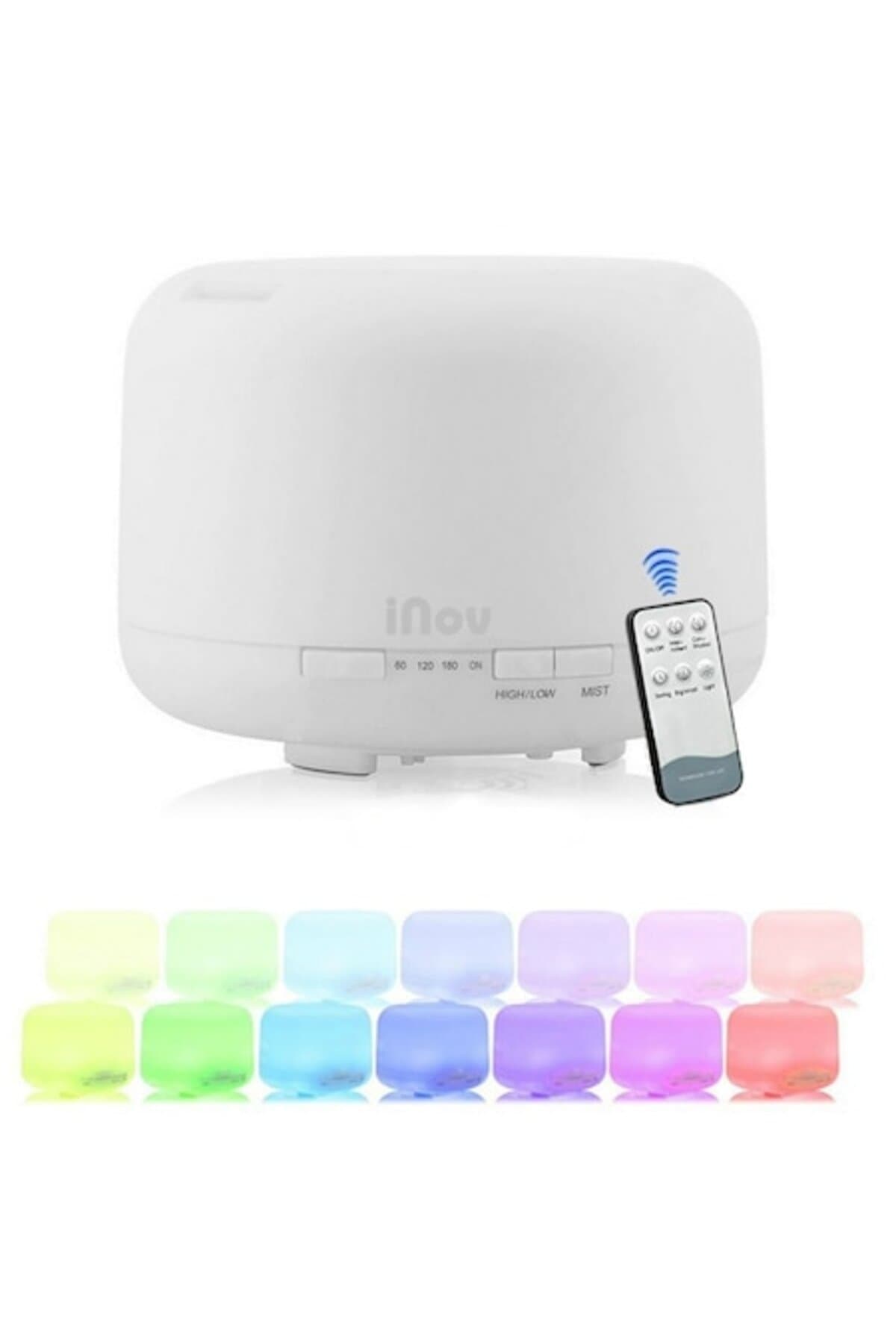 Difuzor cu ultrasunete pentru aromaterapie cu telecomandă și umidificator iNOV DZ-09
