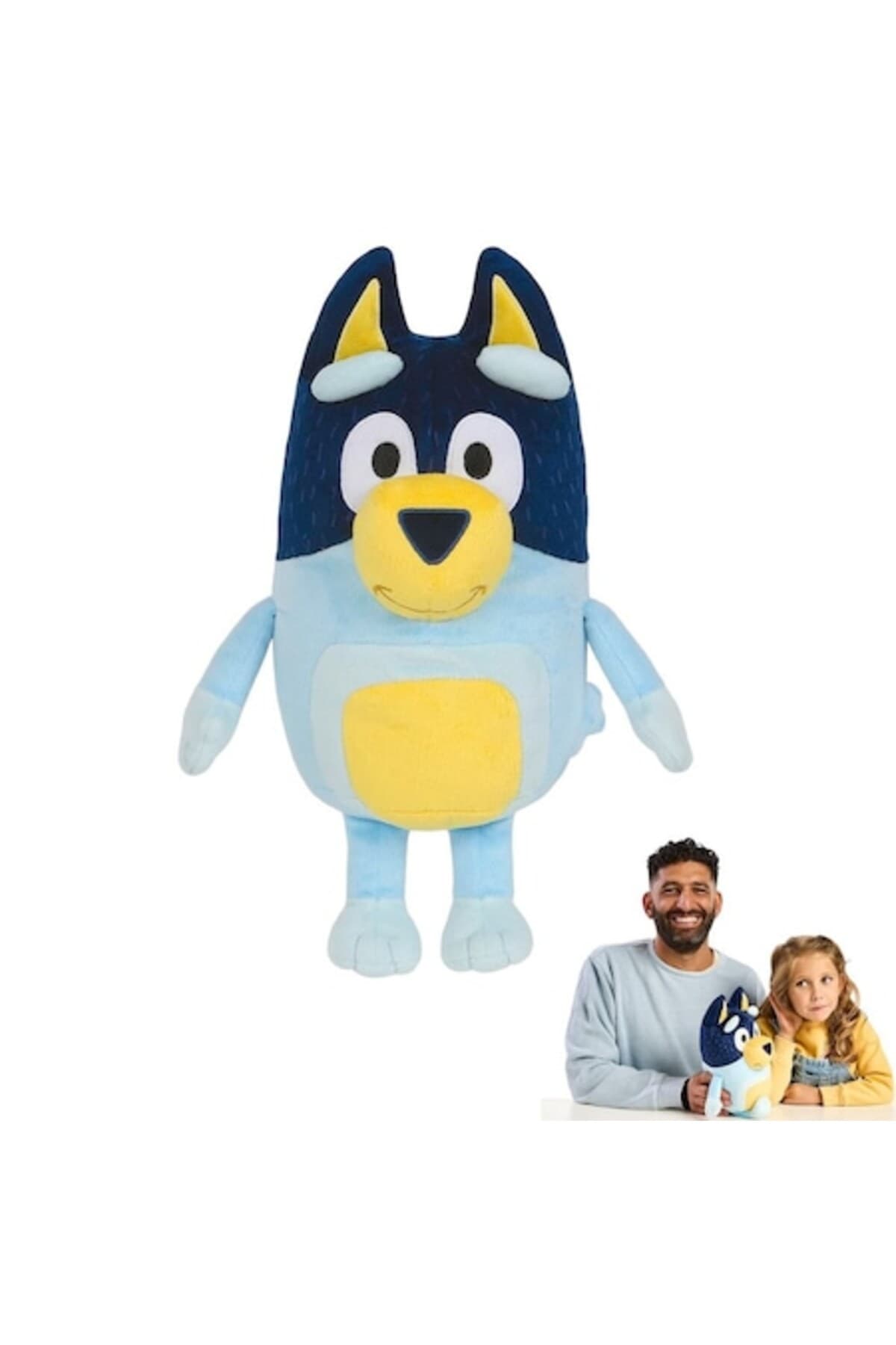 Fotografie produs: Jucărie de pluș Bluey și Bingo, personaj Tată Bandit, 28 cm, Virtual Trend®