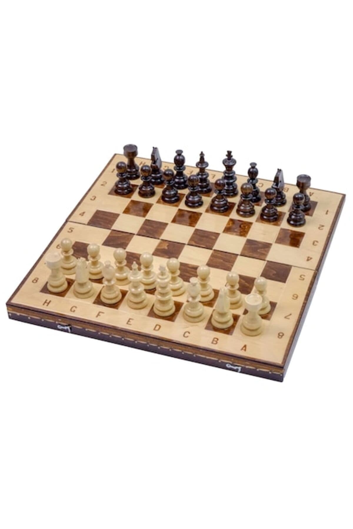 Fotografie produs: Set de șah și dame din lemn ROmde™