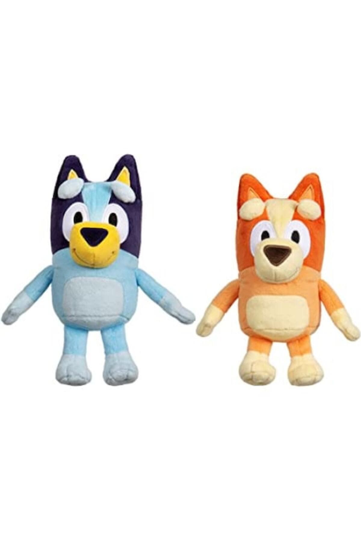 Fotografie produs: Set de 2 personaje de pluș BRINIO® - Bluey și Bingo, 20 cm