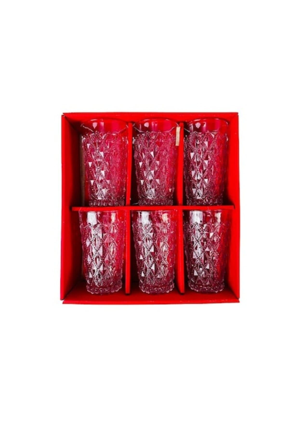 Fotografie produs: Set de 6 pahare, transparente, 250 ml - Concept E Efrall - Transparent