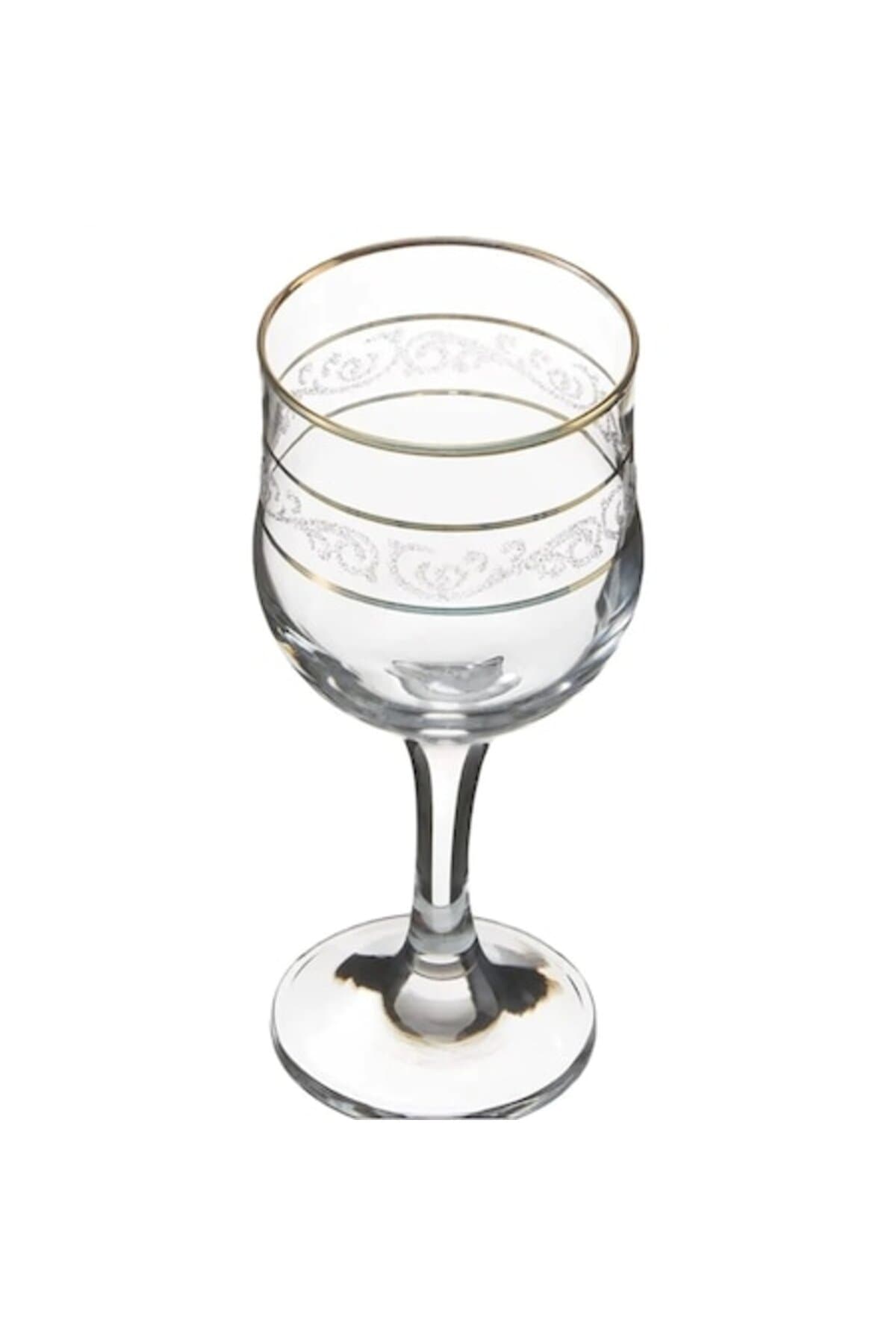 Fotografie produs: Set de 6 pahare de vin LAV Adora Gold - Transparent