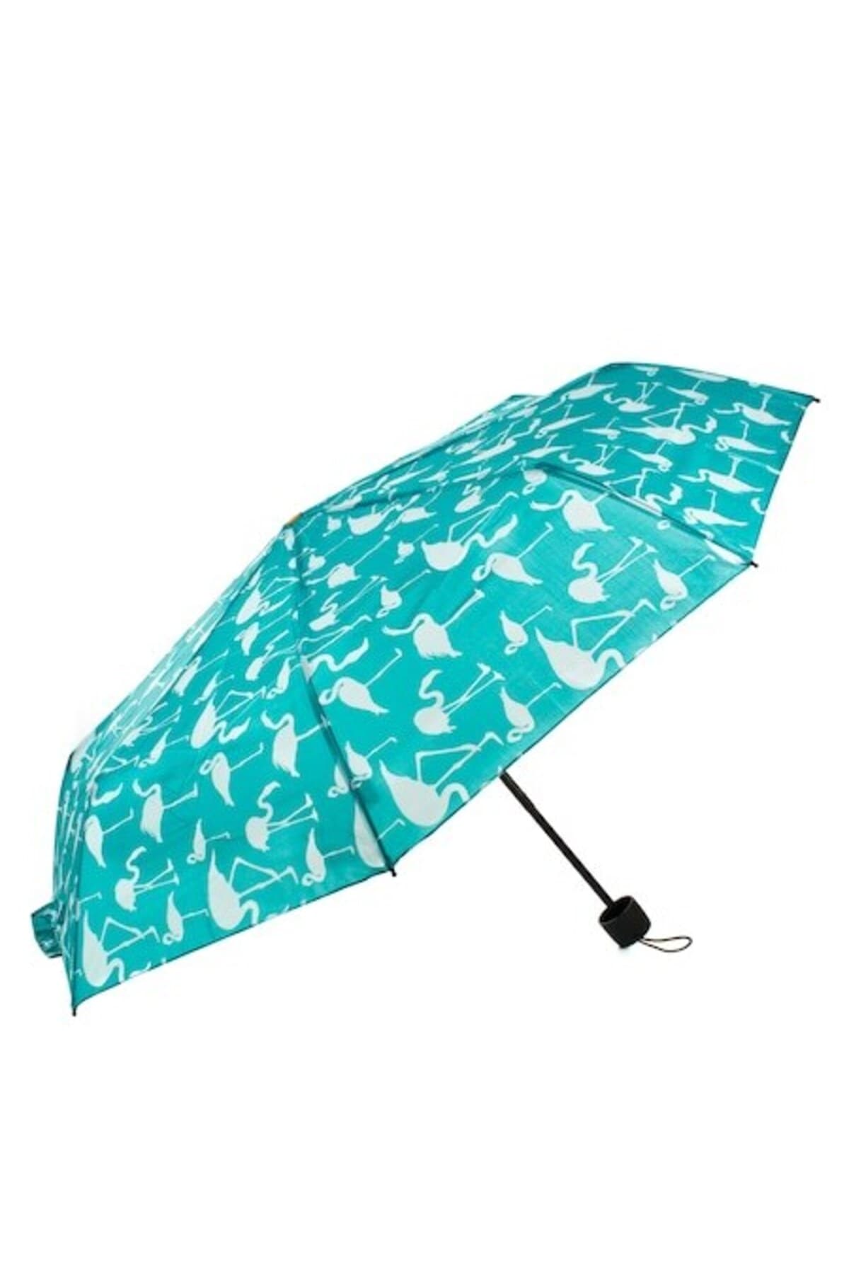 Fotografie produs: Umbrelă pliabilă Pami pentru femei cu flamingo q2 - Multicolor