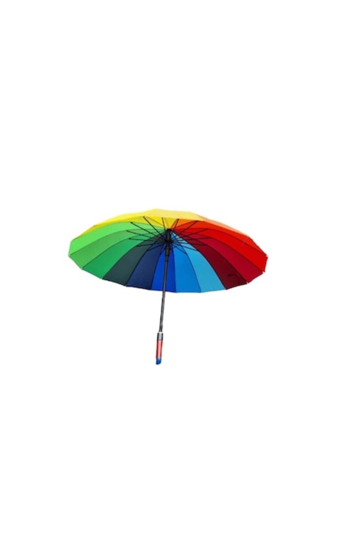 Fotografie produs: Umbrelă Rainbow, mare,666Y curcubeu, Ø95 cm - Multicolor