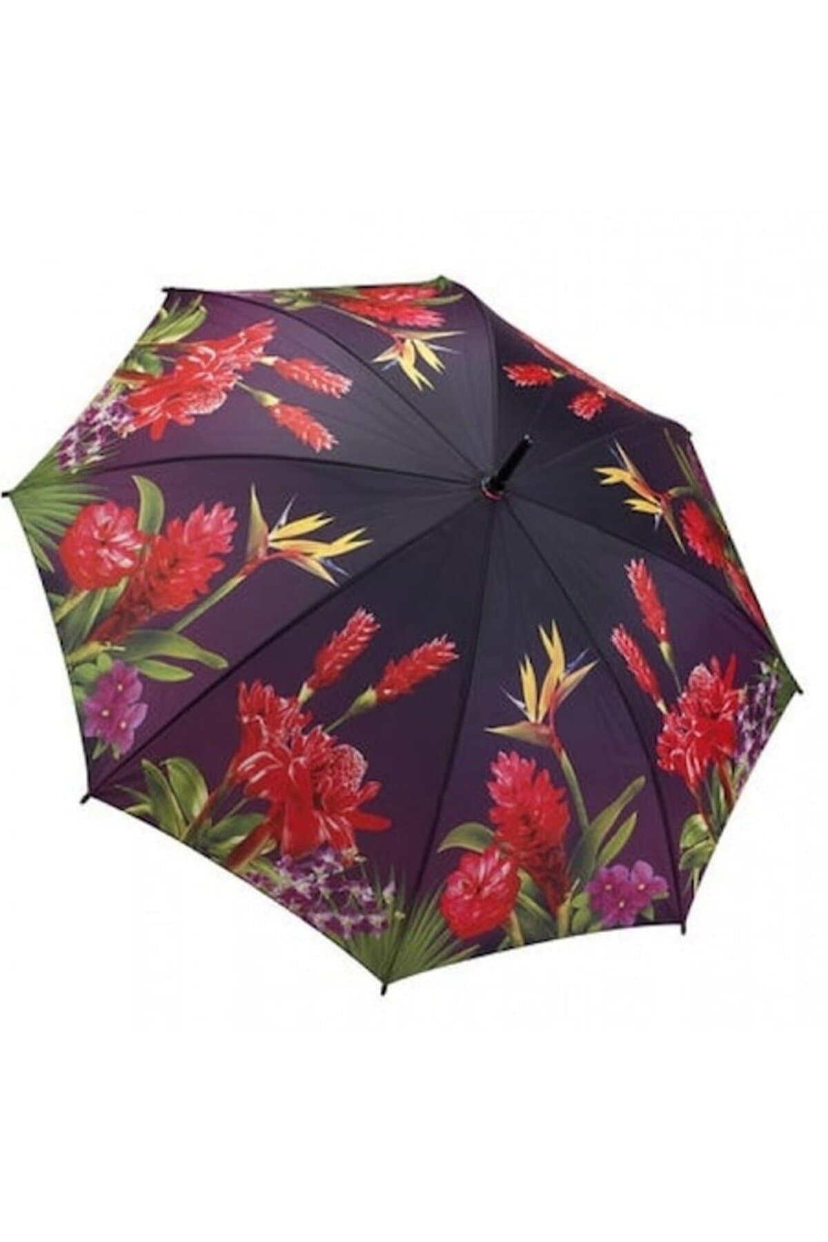 Fotografie produs: Umbrelă de damă, Paradis Tropical, Dreaptă, Ø122 cm, 009D Multicoloră - Multicolor