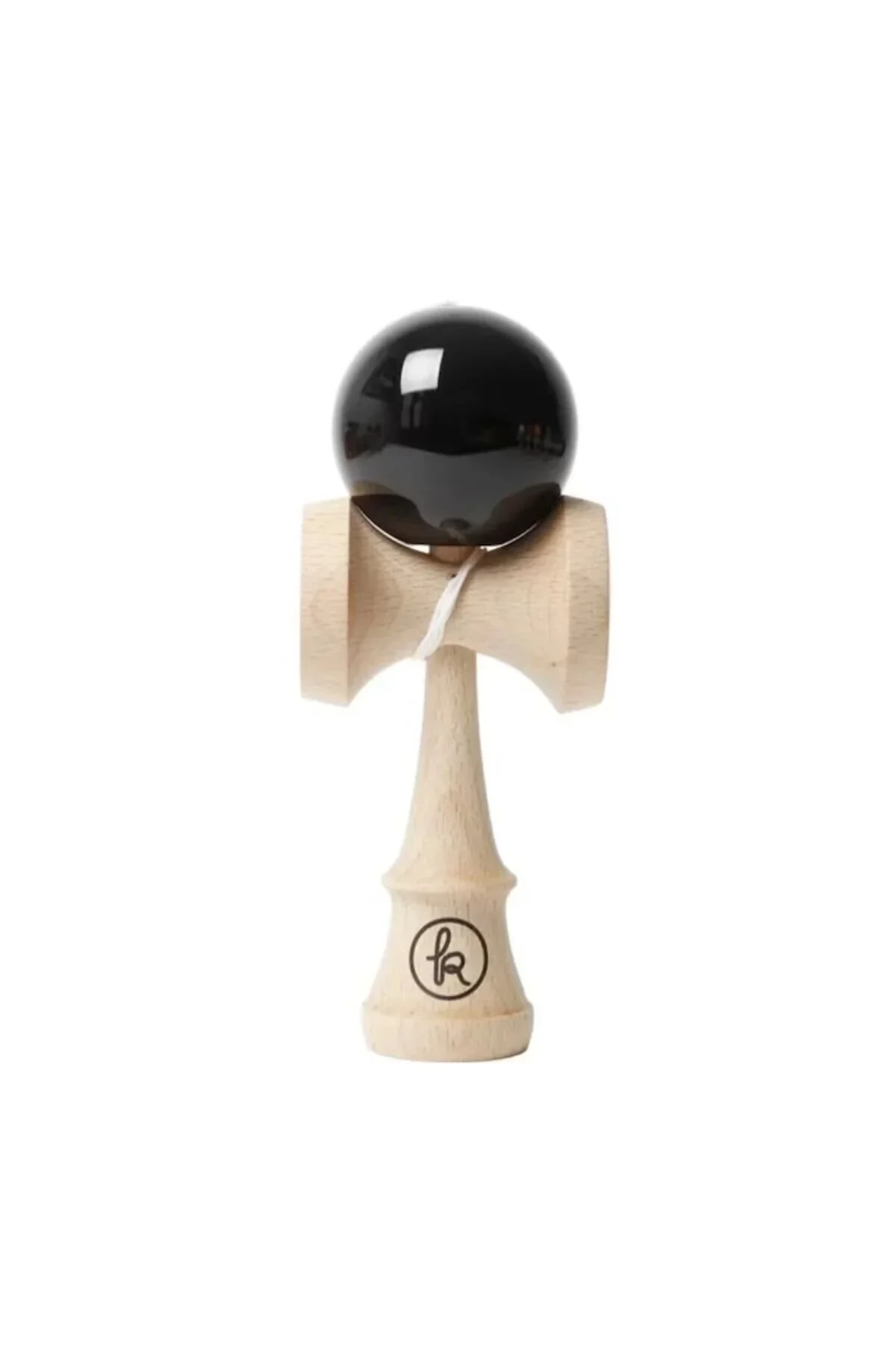 Kendama Europa Record Neagra, Base cup, Cupe mari, 18,5 cm si set ata cadou
