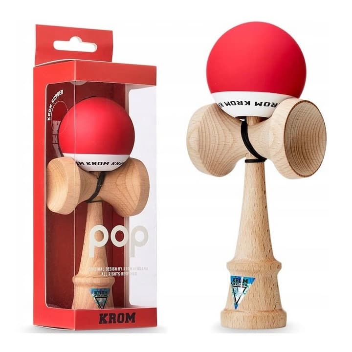 Kendama Krom Pop Rosu