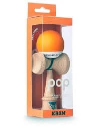 Kendama Krom Pop portocaliu mat