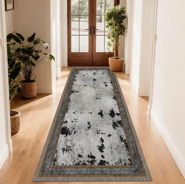 Fotografie produs: Traversa Covor Antiderapant Negru 60 x 180 cm - Negru