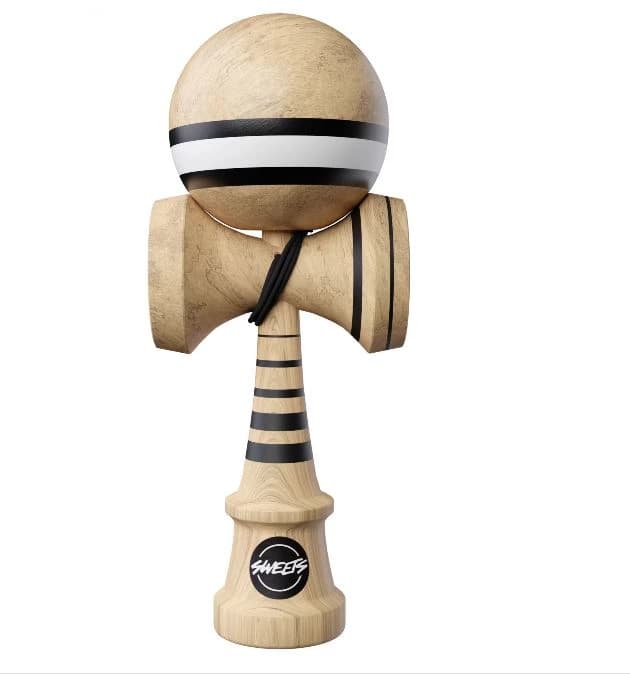 Kendama Sweets, Forma Broken, Antiskid, Beech, Marime Mare 18.5 cm, Cupe Mari, Base Cup si o ata de rezerva