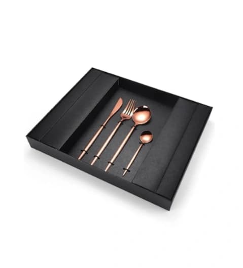 Set de tacâmuri 24 de piese, cupru