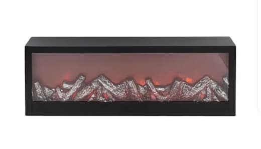 Fotografie produs: Felinar decorativ tip semineu ,LED, 60x10x20cm