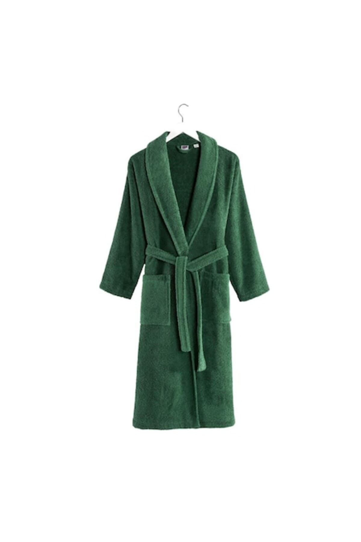 Fotografie produs: Halat de baie 100% bumbac HoReCa, Verde, M/L