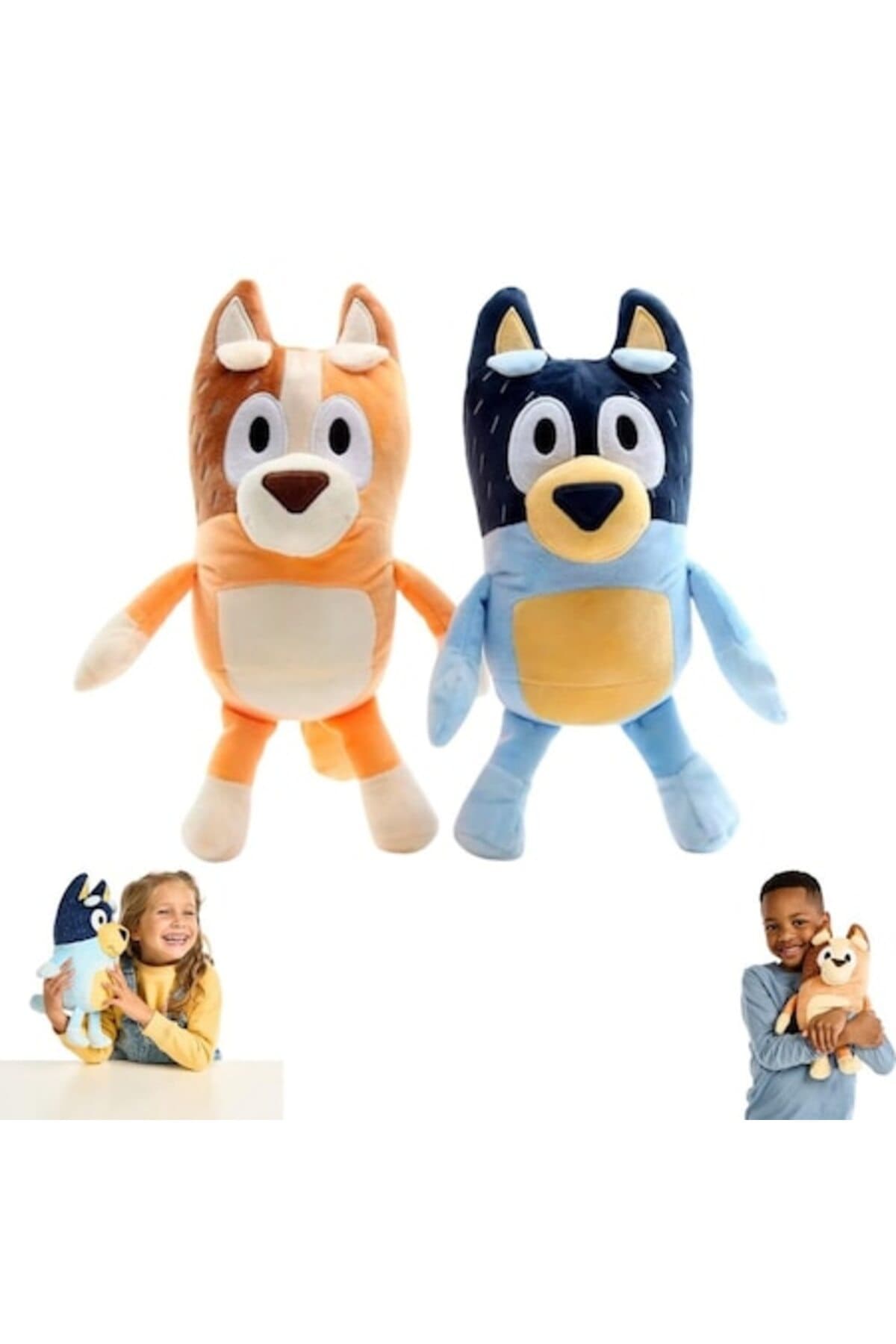 Set de 2 jucarii de plus Bluey si Bingo