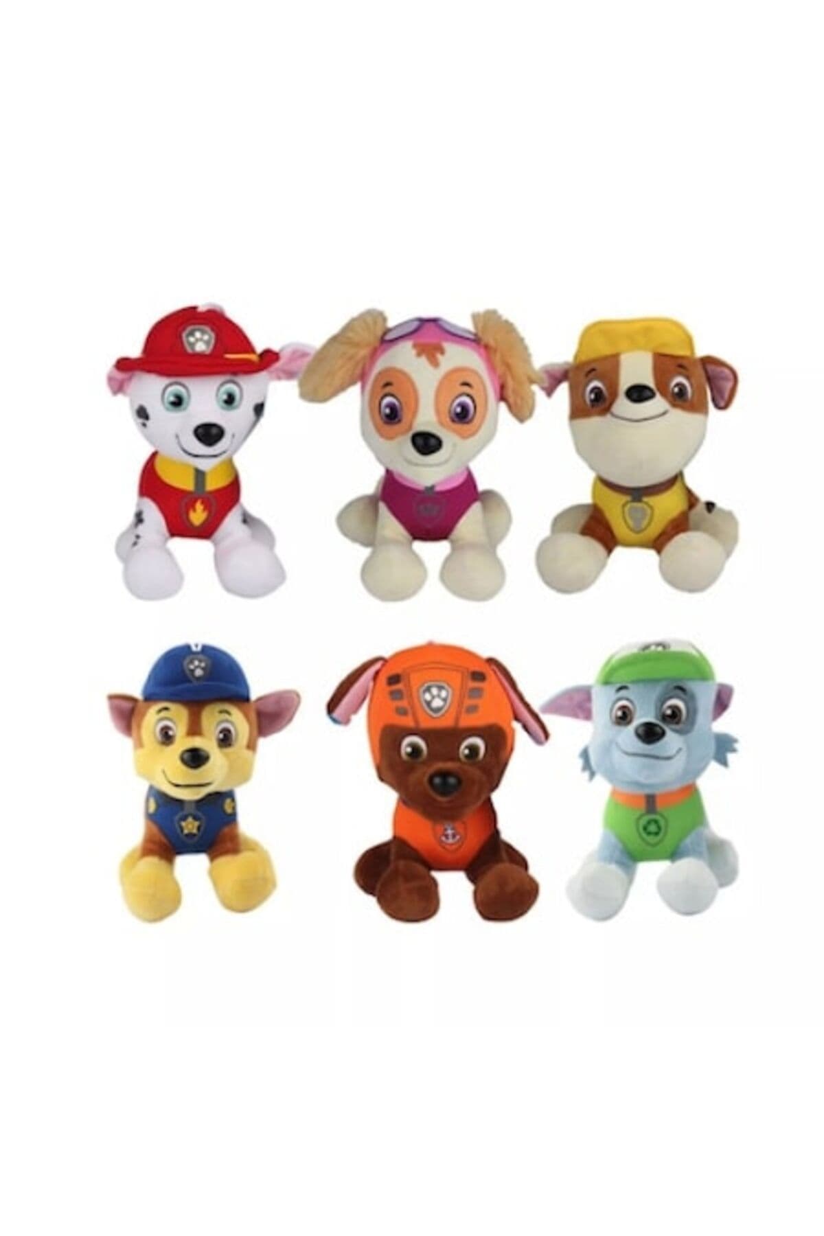 Fotografie produs: Set de 6 jucarii de plus, Patrula Catelusilor Tiessa®