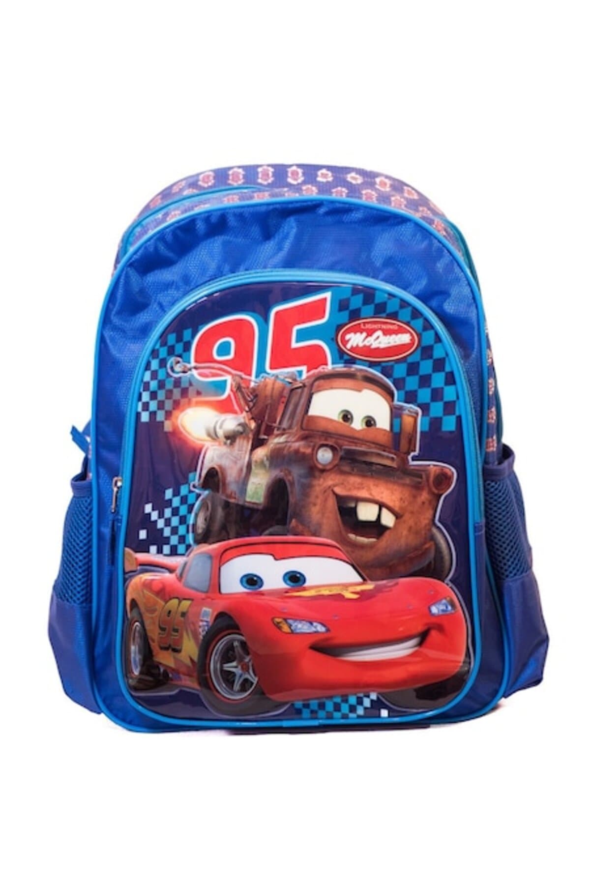 Fotografie produs: Rucsac de scoala, Masini, Albastru