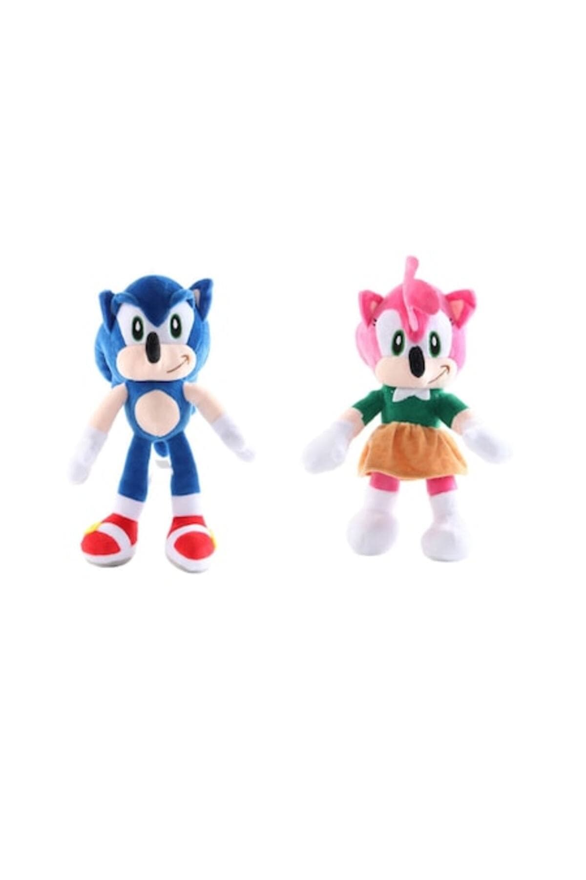 Set de 2 jucarii de plus , SONIC si AMY