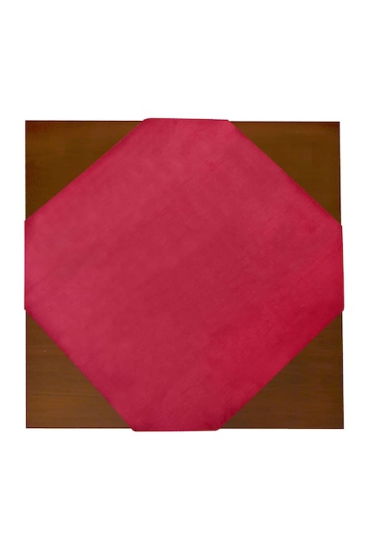 Fotografie produs: Fata de masa de Craciun, New Line, Model Clasic, 80x80 cm, Poliester, Rosu