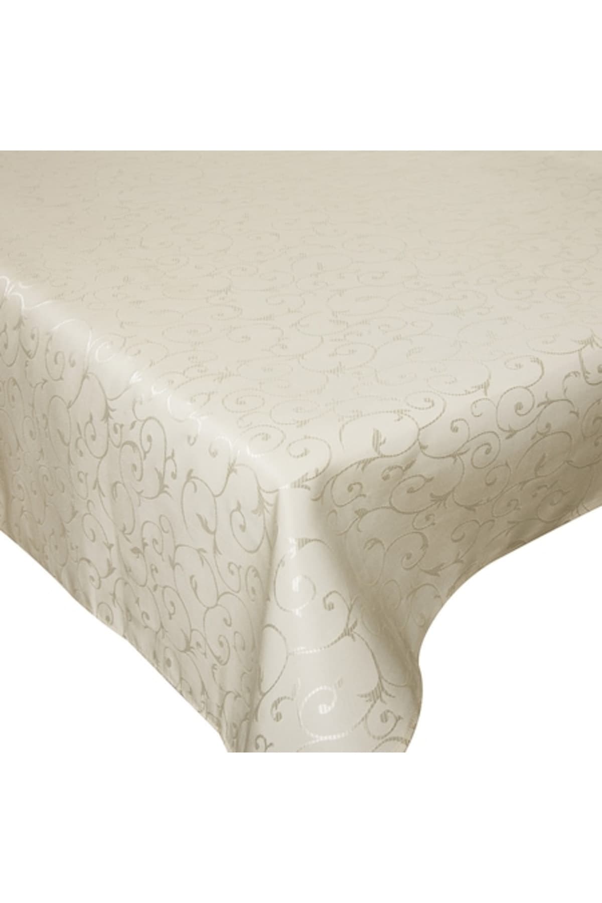 Fotografie produs: Fata de masa, BonDia, Model Ivory 101, 140 cm x 240 cm, Uni, Crem