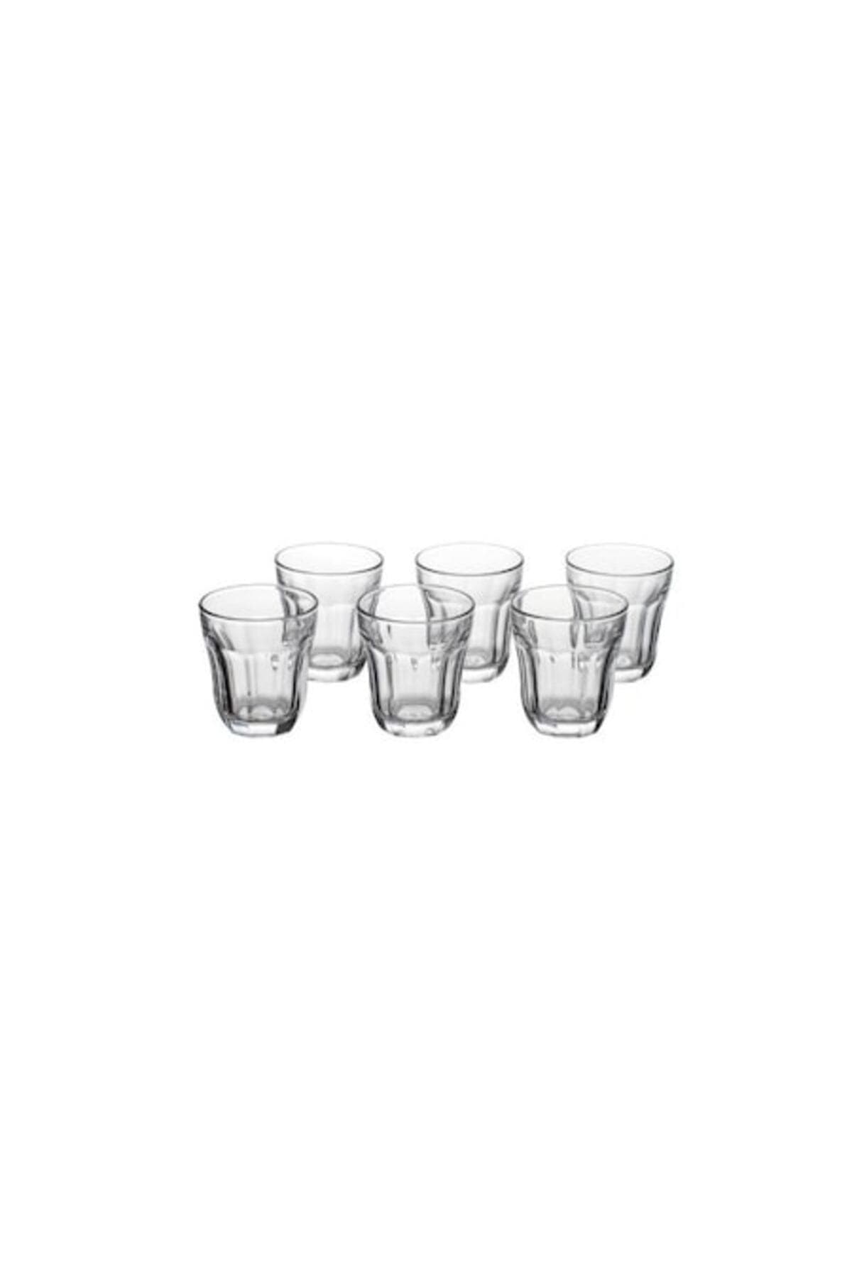 Fotografie produs: Set de 6 pahare pentru bauturi alcoolice, Pasabahce Baroque, 100 ml