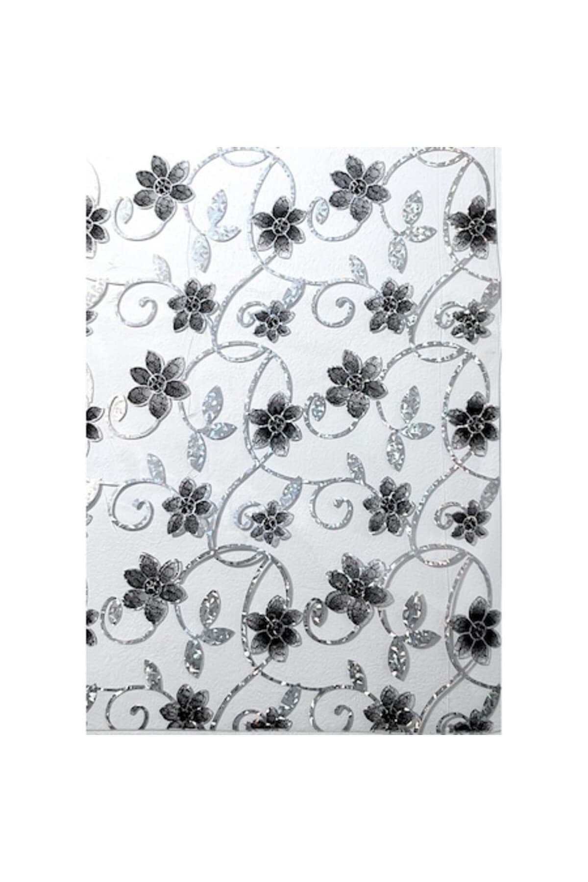 Fotografie produs: Fata de masa transparenta argintie, protectie masa, 80 x 120 cm