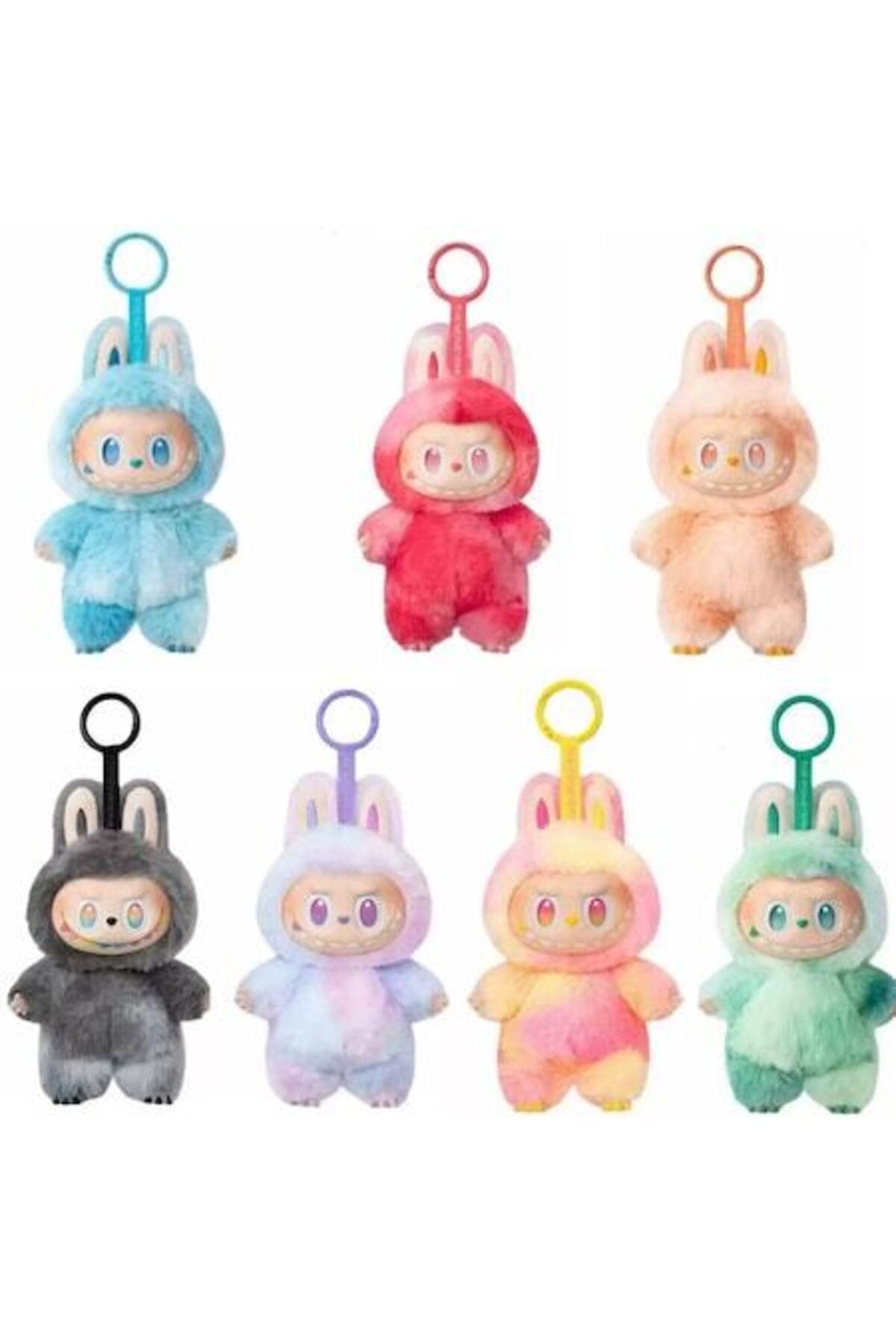 Fotografie produs: Jucarie de plus Labubu V3, 15cm, 7 bucati