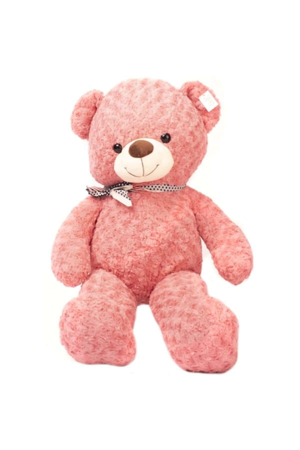 Fotografie produs: Ursulet de plus gigant, trandafir roz, 130 cm