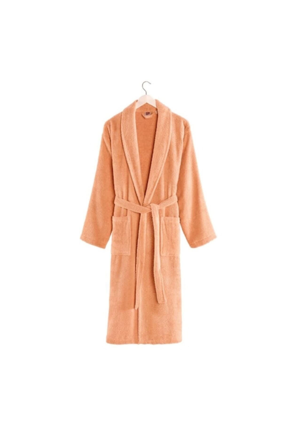 Fotografie produs: Halat de baie 100% bumbac HoReCa, portocaliu, marime L/XL