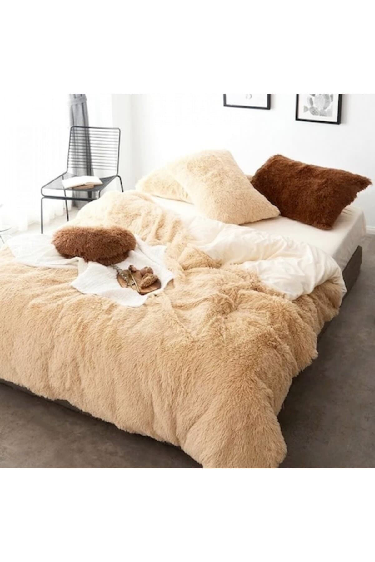 Fotografie produs: Set 4 piese Lenjerie de pat COCOLINO FLUFFY