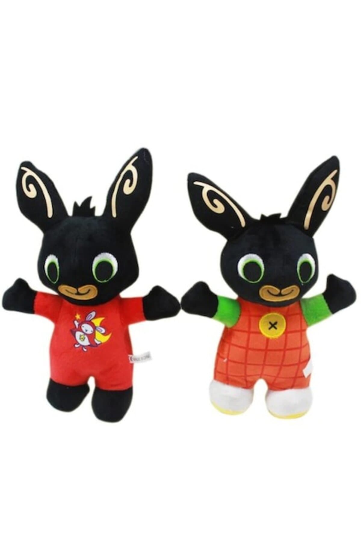 Fotografie produs: Set de 2 jucarii de plus, figurina Bing, iepuras prescolar, 28 cm