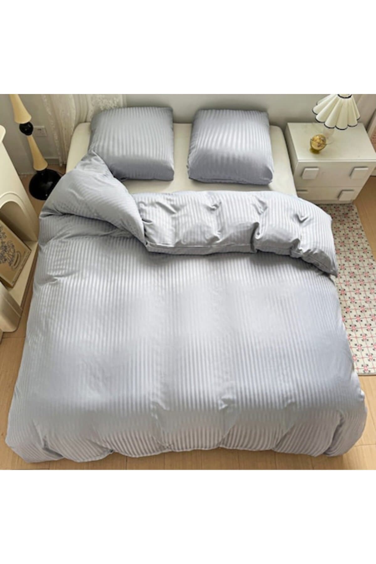 Fotografie produs: Set de husa de pilota din bumbac satinat Gierekhoff 160x200